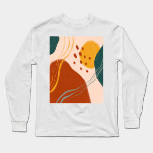 Abstract Shapes 46 Long Sleeve T-Shirt